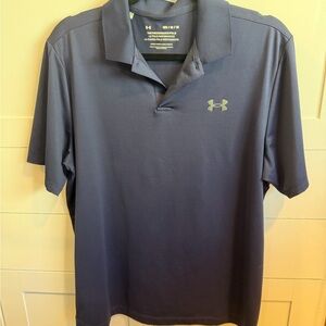 Under Armour Men's Dark Blue Polo Shirt